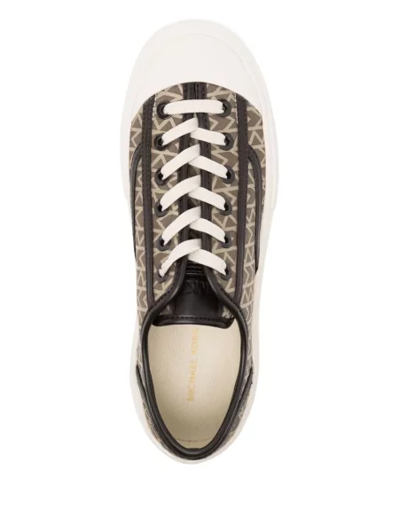 Sneakerși Michael Kors maro