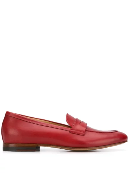 Pantofi loafer Scarosso roșu