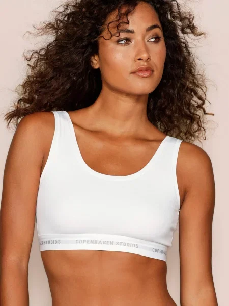Copenhagen Studios Sutien gri alb