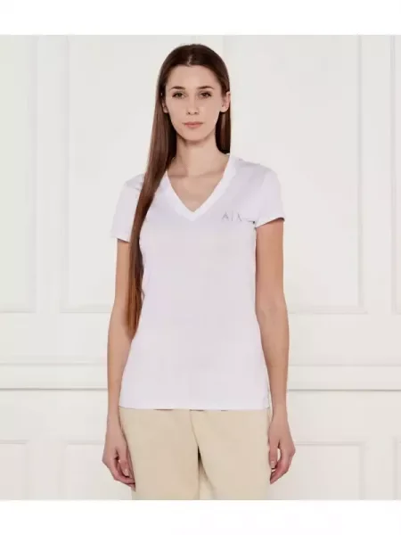 Armani Exchange Tricou alb