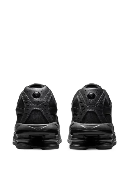 Sneakerși Nike Air Max cu șireturi din dantelă cu autograf negru