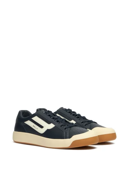 Sneakerși Bally din piele albastru