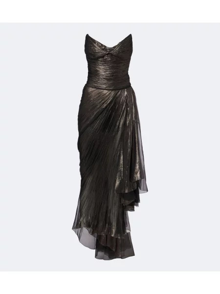 Rochie Maria Lucia Hohan de mătase gri