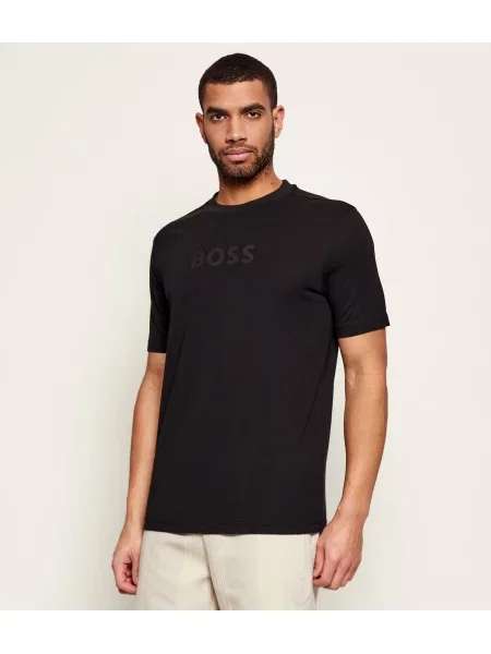 BOSS GREEN Tricou TS_Logo negru