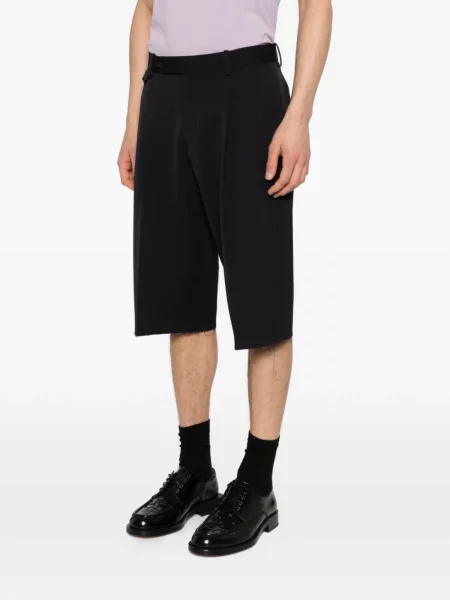 Pantaloni scurți Tonywack plisate negru