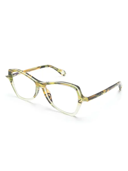 Saulės akiniai Theo Eyewear žalia