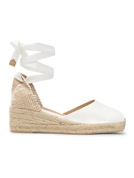 Espadryle Castaner białe