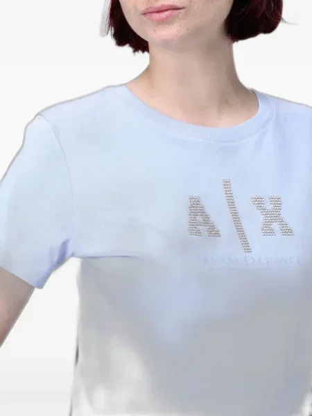 Stras tricou Armani Exchange albastru