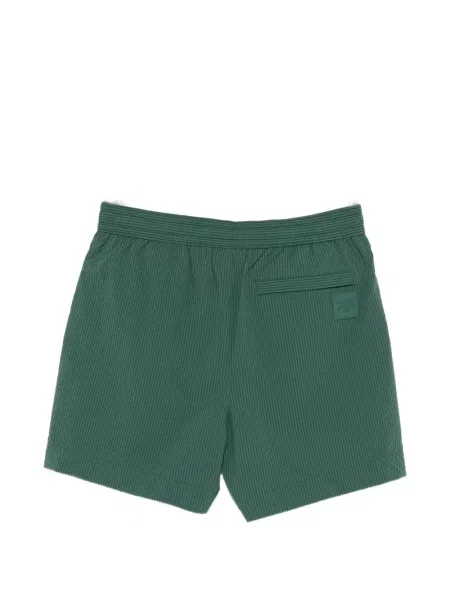 Slip de baie Maison Kitsune cu autograf verde