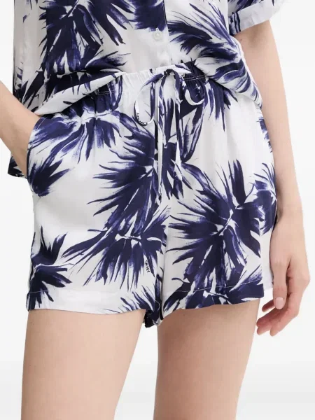 Pijamale Dkny cu imagine alb