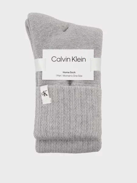 Довгі шкарпетки Calvin Klein сірі