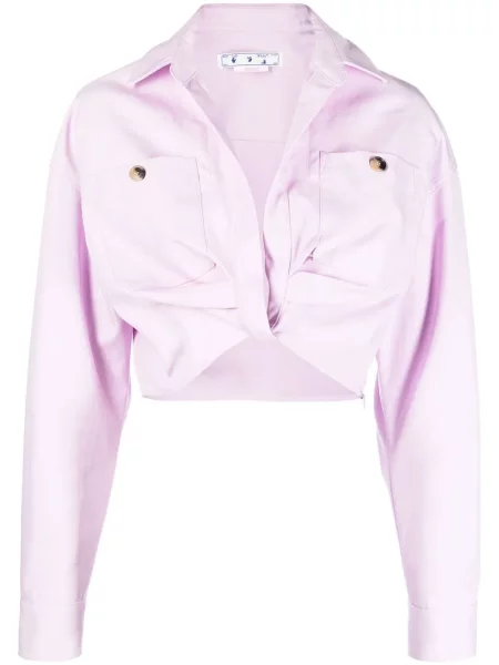 Geacă Off-white alb
