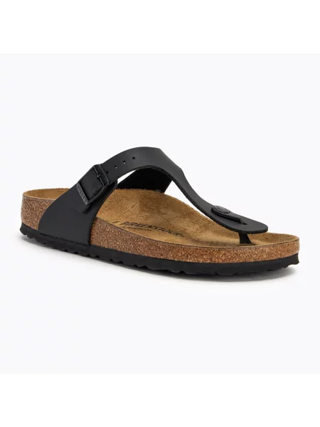 Žabky BIRKENSTOCK Gizeh BF Narrow black černé
