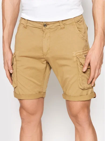 Pantaloni scurți Alpha Industries bej
