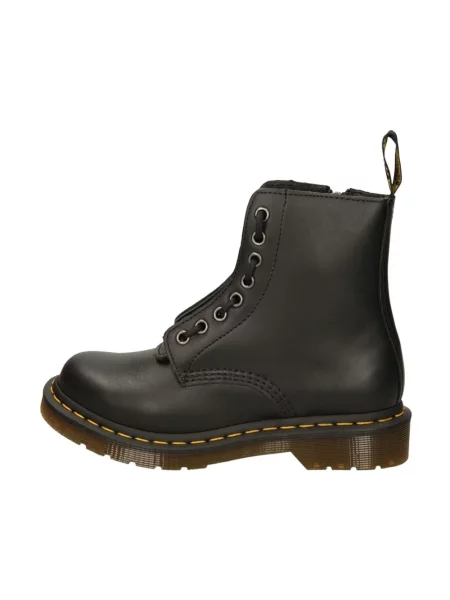 Botki Dr. Martens skórzane czarne