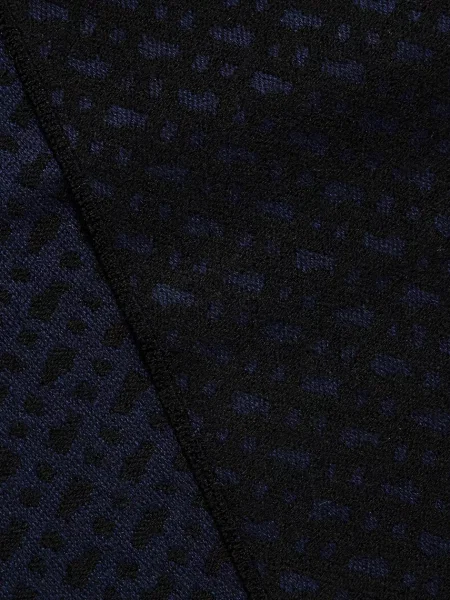 Шерстяной шарф Boss синий