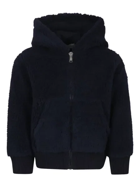 Kurtka dziecięca Moncler Enfant niebieska