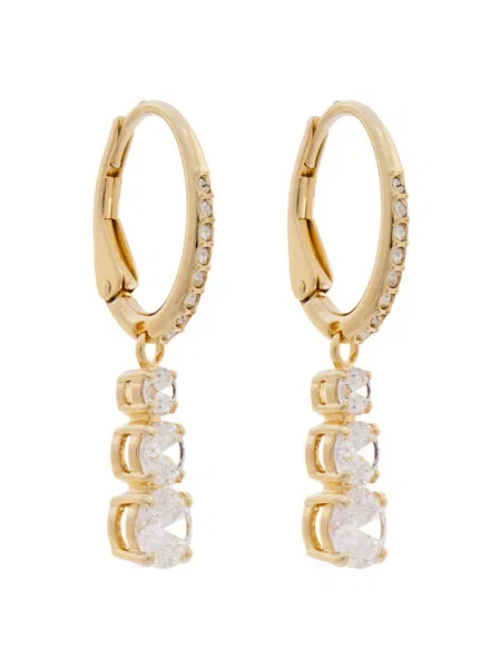 Swarovski Σκουλαρίκια kreole Stilla Attract Χρυσό
