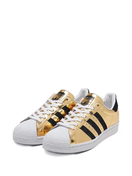 Sneakerși Adidas Superstar auriu