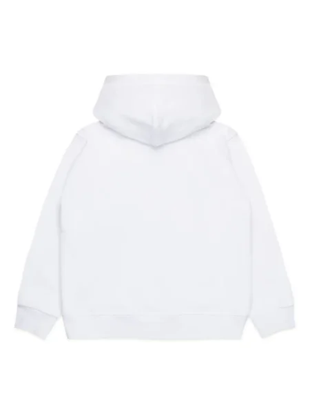 Bluza z kapturem dziecięca Dsquared2 biała