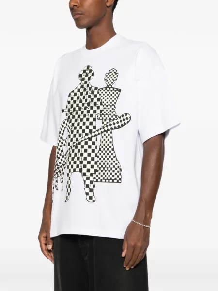 Tricou Pdf cu imagine alb