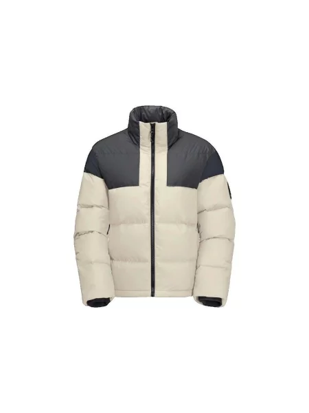 Geacă cu puf Jack Wolfskin alb