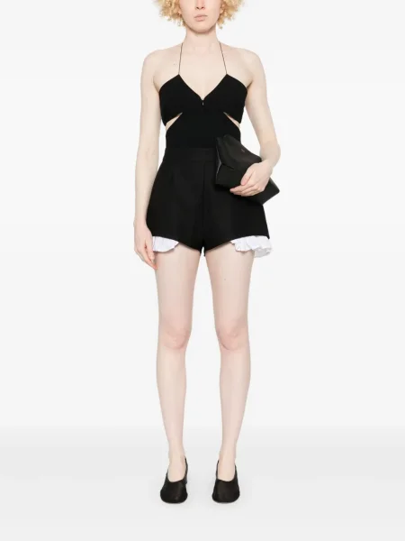 Pantaloni scurți Ioana Ciolacu negru