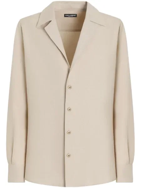 Риза Dolce & Gabbana кафяво