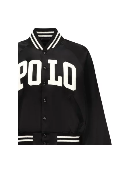 Polo Ralph Lauren kurtka bomber przejściowa oversize czarny