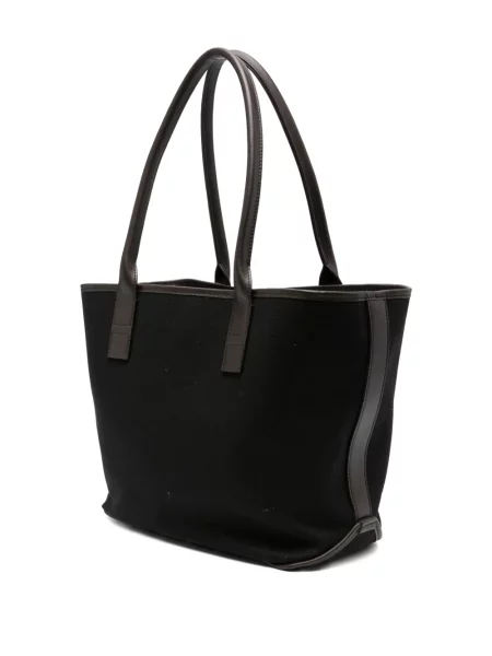 Geantă shopper Hogan din piele negru