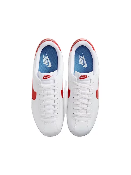 Sneakerși Nike Cortez din piele alb