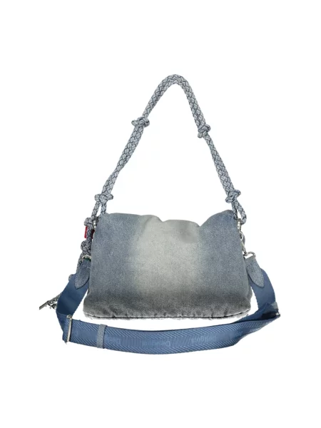 Torebka Desigual z autografem niebieska