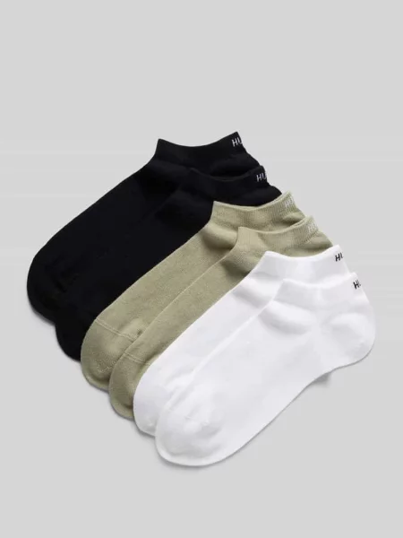Skarpety do sneakersów z mieszanka bawełny w zestaw 6 par model AS UNI CC Hugo zielone