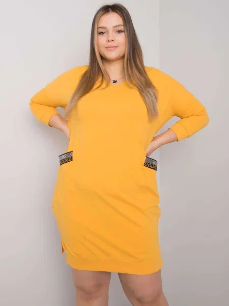 Rochie Relevance de costum galben