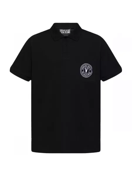 Versace Jeans Couture Tenisz póló fekete