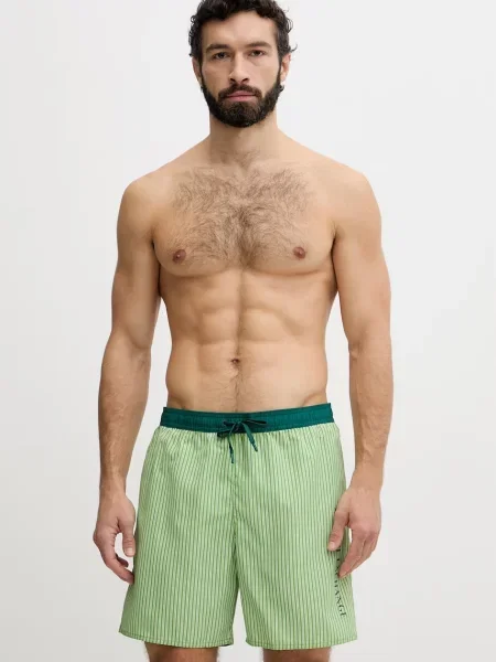 Armani Exchange pantaloni scurți de baie pentru bărbați verde