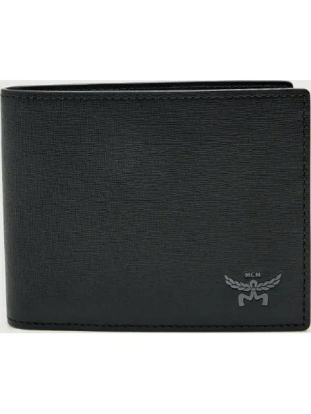 MCM De piele portofel HIMMEL negru