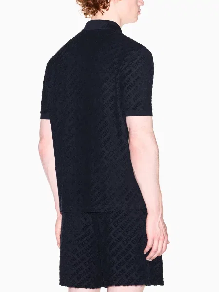 Поло Armani Exchange синее
