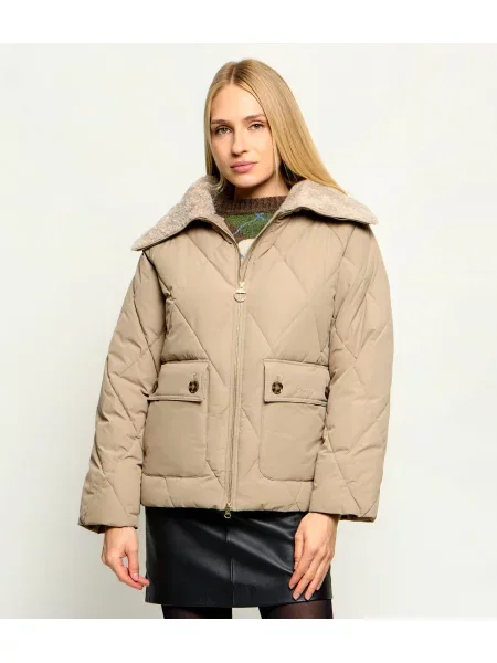 Barbour Kabát Eva | shearling bézs