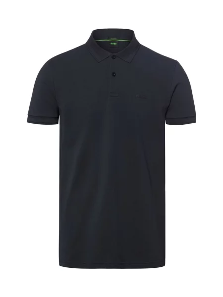 BOSS Polo Pio 1 Granatowy czarna