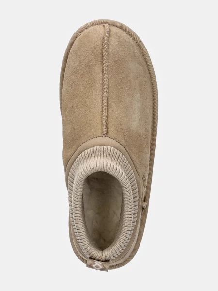 UGG снігові чоботи зимові дитячі замшеві KIDS CLASSIC ULTRA STRETCH CUFF