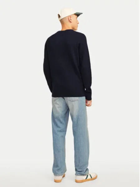Jack & Jones Pulover Perfect Mornarsko modra