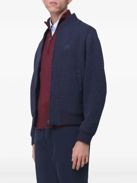 Geacă bomber Etro cu model paisley albastru