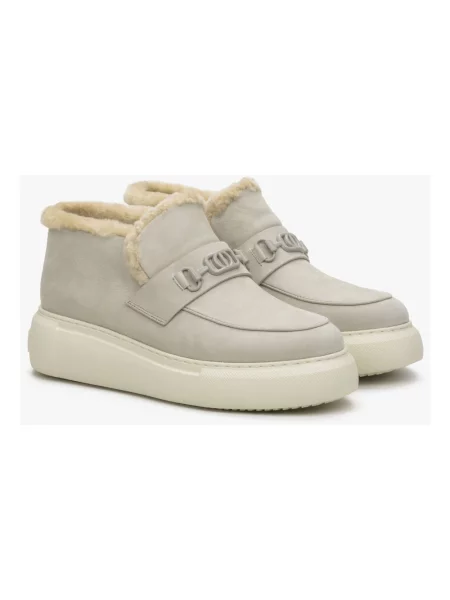 Buty do kostki Estro szare