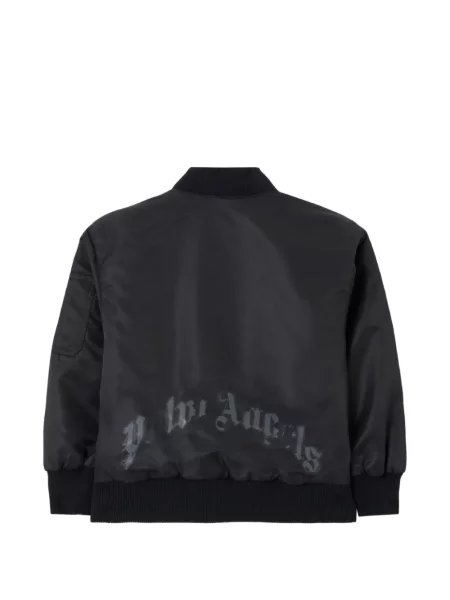 Kurtka bomber dziecięcy Palm Angels czarny