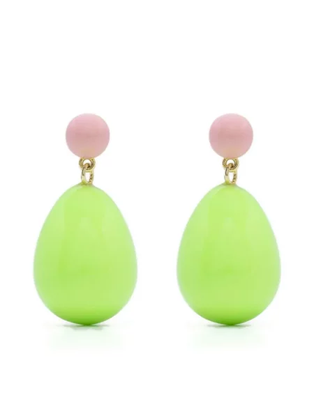 Обеци Eshvi зелено