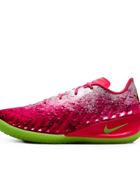 Ριγέ τρέξιμο γιλέκο Nike με σχέδιο ροζ
