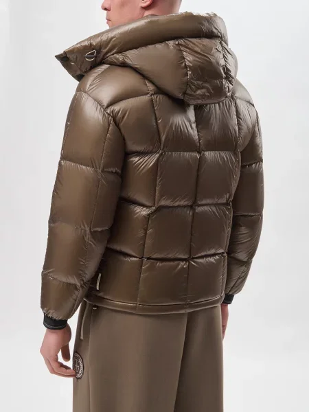 Пуховик Armani Exchange коричневий
