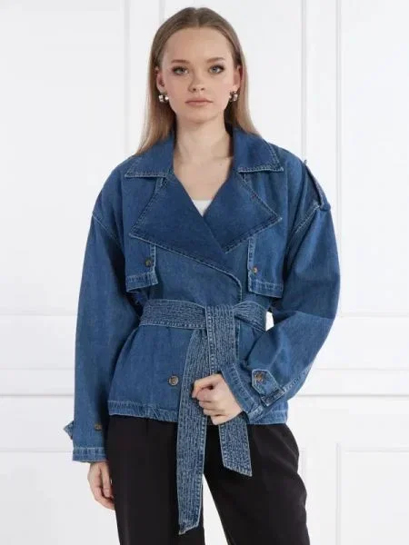 Pepe Jeans London Geacă de blug DUNE albastru