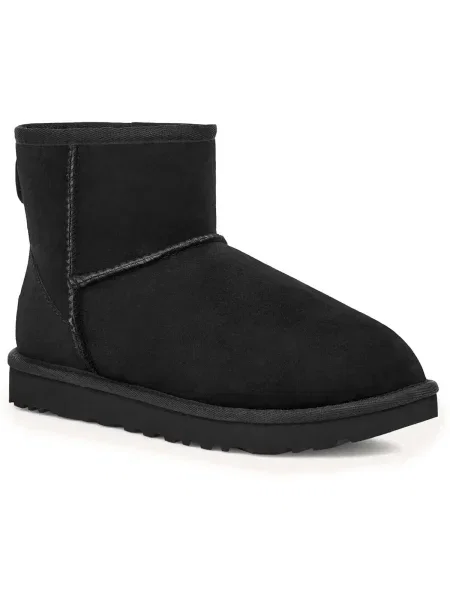 UGG cizme de zăpadă din piele întoarsă negru